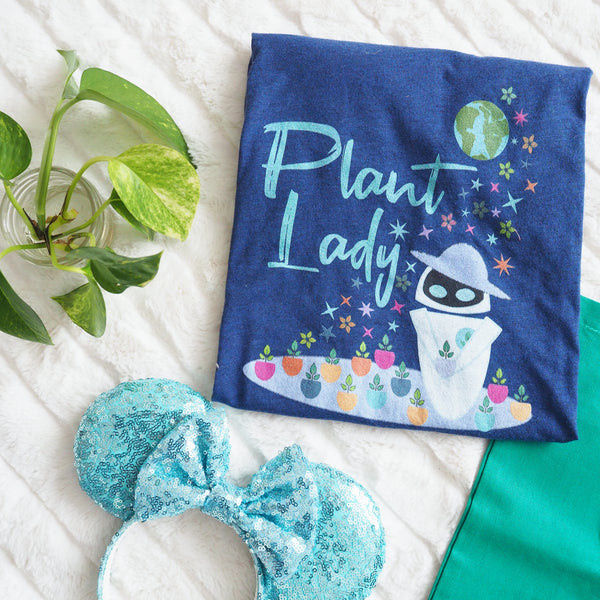 Plant Lady T-shirt EVE Disney Wall-E Inspired Short-Sleeve Unisex T-Shirt