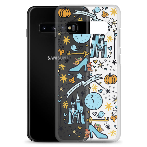 Cinderella Dreaming Samsung Phone Case Disney Princess Cinderella Samsung Case