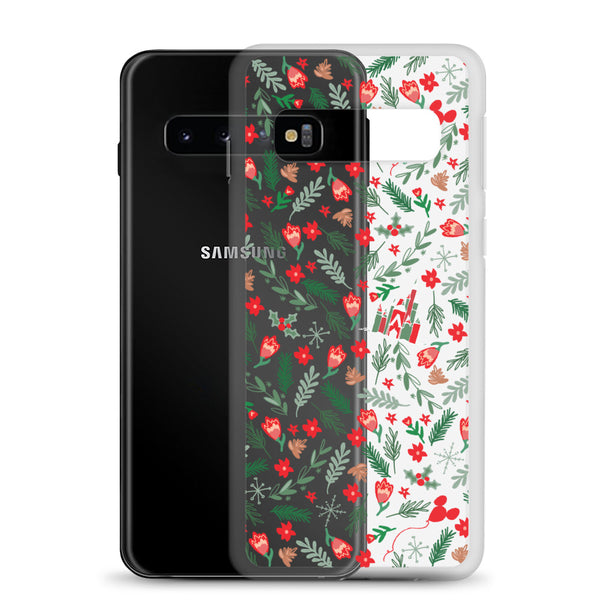 Cinderella's Castle Christmas Samsung Phone Case Christmas Garden Disney Holiday Samsung Case