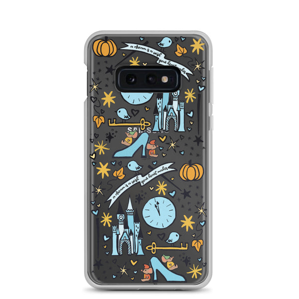 Cinderella Dreaming Samsung Phone Case Disney Princess Cinderella Samsung Case