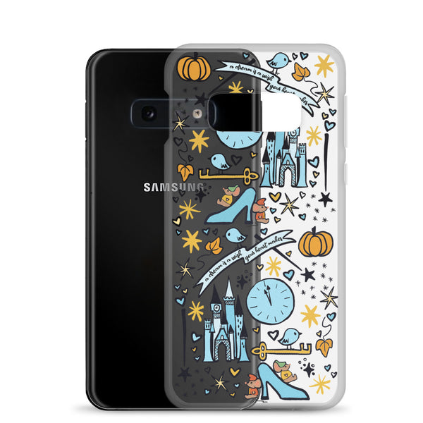 Cinderella Dreaming Samsung Phone Case Disney Princess Cinderella Samsung Case