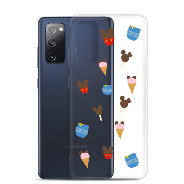 Winnie the Pooh Disney Snacks Samsung Case Disney World Disneyland Vacation