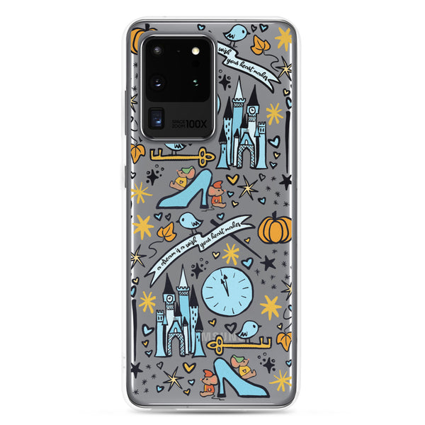 Cinderella Dreaming Samsung Phone Case Disney Princess Cinderella Samsung Case