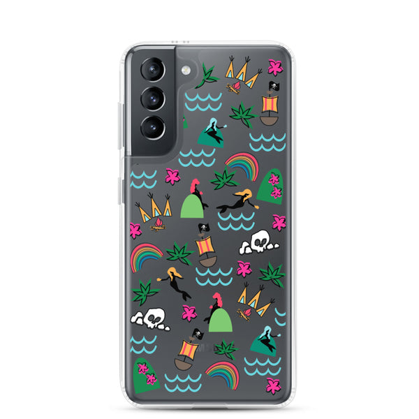 Neverland Samsung Phone Case Disney Mermaids Disney Peter Pan Disney Samsung Phone Case