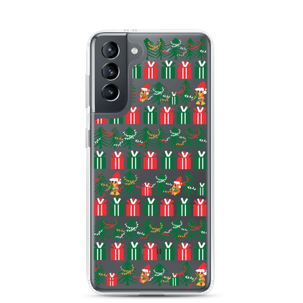 Orange Bird Christmas Samsung Case Sunshine Tree Terrace Disney Samsung Case