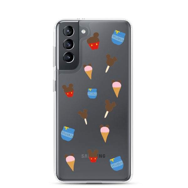 Winnie the Pooh Disney Snacks Samsung Case Disney World Disneyland Vacation