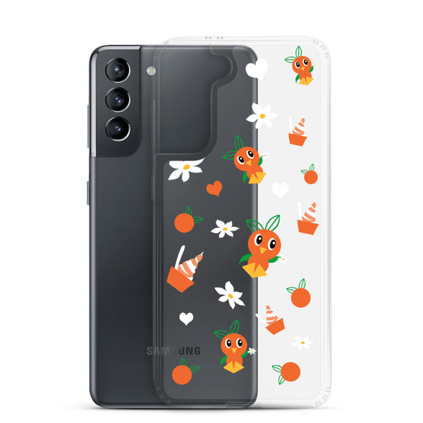 Orange Bird Samsung Phone Case Citrus Swirl Disney World Disneyland Samsung Phone Case