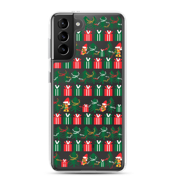 Orange Bird Christmas Samsung Case Sunshine Tree Terrace Disney Samsung Case