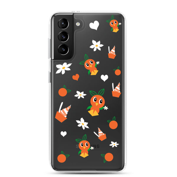 Orange Bird Samsung Phone Case Citrus Swirl Disney World Disneyland Samsung Phone Case