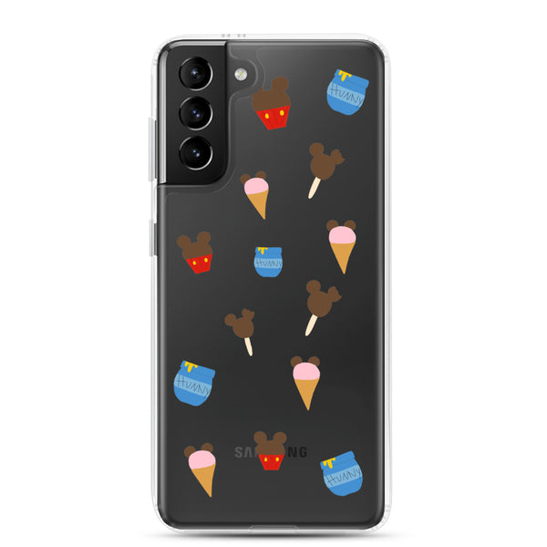 Winnie the Pooh Disney Snacks Samsung Case Disney World Disneyland Vacation