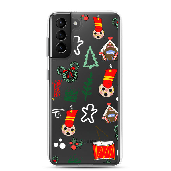 Disney Christmas Samsung case Once Upon a Christmastime Holiday phone Case