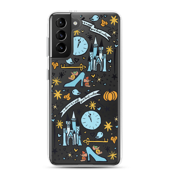 Cinderella Dreaming Samsung Phone Case Disney Princess Cinderella Samsung Case