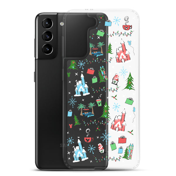 Disney Christmas Samsung Phone Oh What Fun at Disney for the Holidays Disney Samsung Case