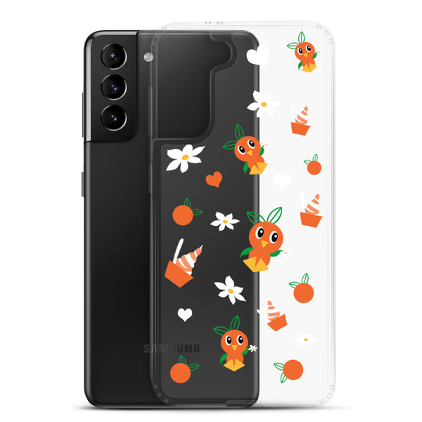 Orange Bird Samsung Phone Case Citrus Swirl Disney World Disneyland Samsung Phone Case