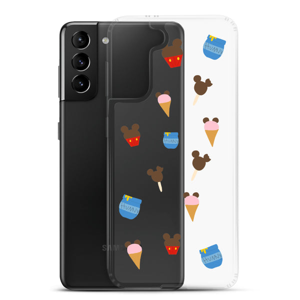 Winnie the Pooh Disney Snacks Samsung Case Disney World Disneyland Vacation