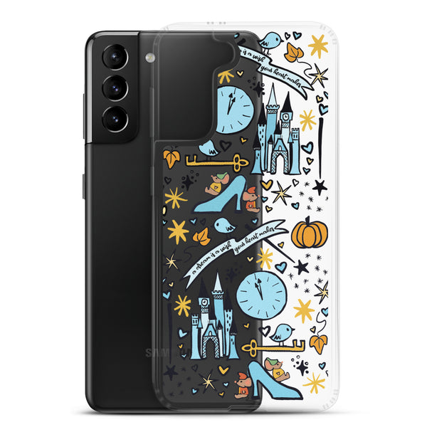 Cinderella Dreaming Samsung Phone Case Disney Princess Cinderella Samsung Case