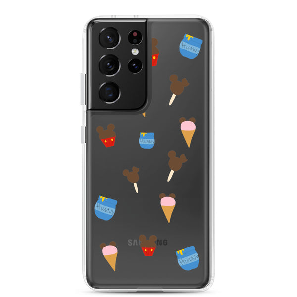 Winnie the Pooh Disney Snacks Samsung Case Disney World Disneyland Vacation