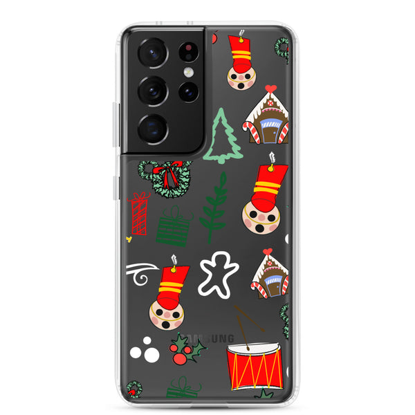 Disney Christmas Samsung case Once Upon a Christmastime Holiday phone Case