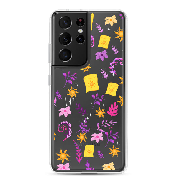 Tangled Floating Lanterns Disney Rapunzel Samsung Case