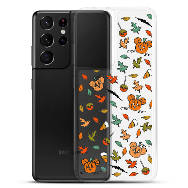 Mickey Pumpkin Halloween Samsung Phone Case Disney Halloween Boo to You Phone Case