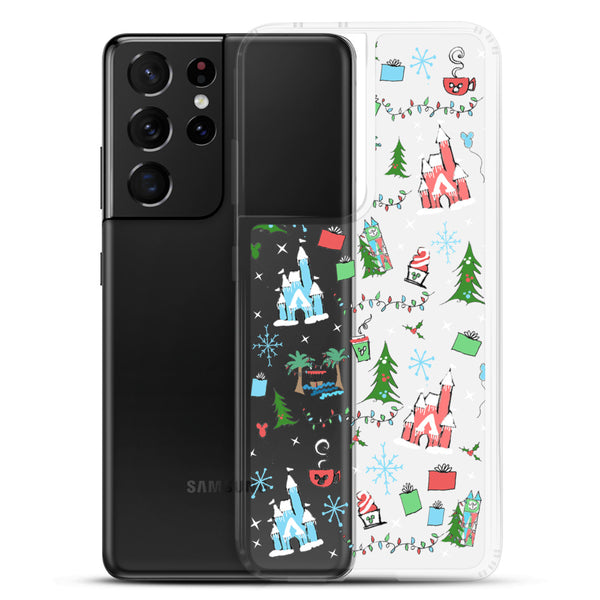 Disney Christmas Samsung Phone Oh What Fun at Disney for the Holidays Disney Samsung Case