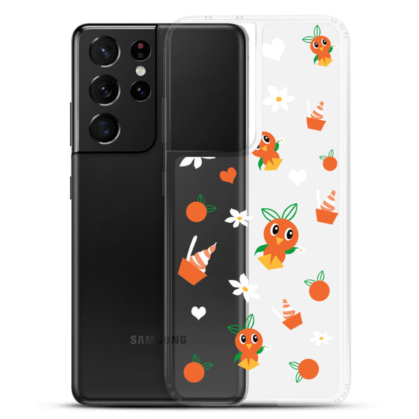Orange Bird Samsung Phone Case Citrus Swirl Disney World Disneyland Samsung Phone Case