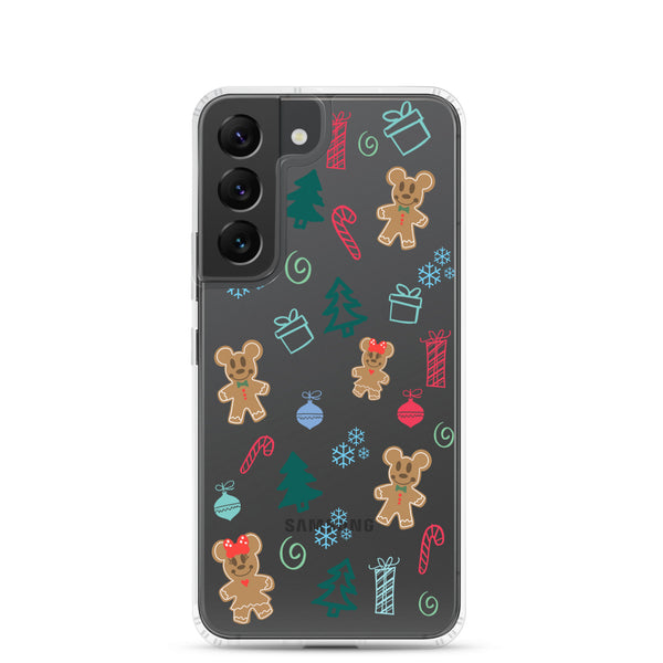 Gingerbread Mickey Holiday Christmas Samsung Case