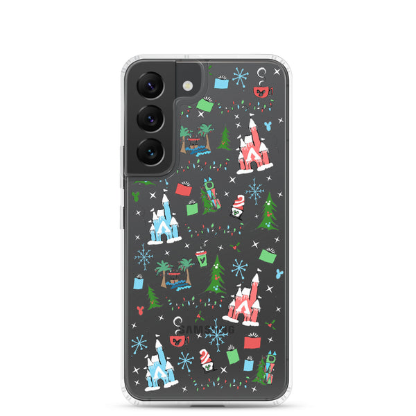 Disney Christmas Samsung Phone Oh What Fun at Disney for the Holidays Disney Samsung Case