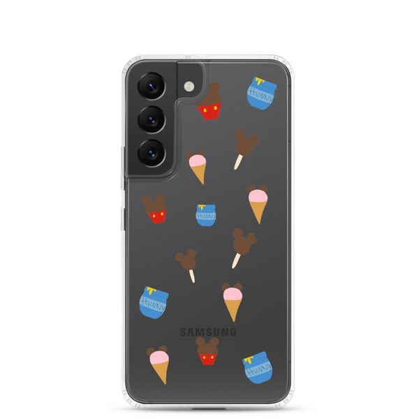 Winnie the Pooh Disney Snacks Samsung Case Disney World Disneyland Vacation