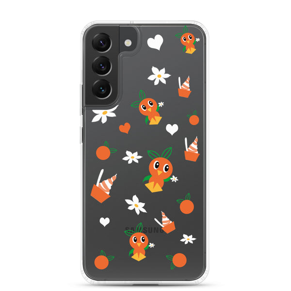 Orange Bird Samsung Phone Case Citrus Swirl Disney World Disneyland Samsung Phone Case
