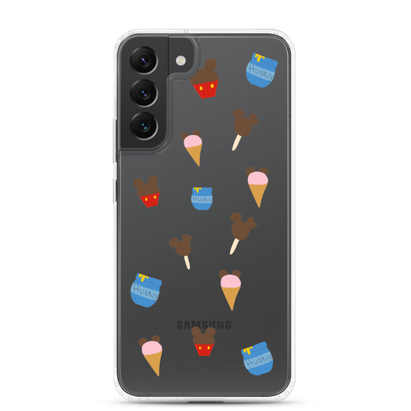 Winnie the Pooh Disney Snacks Samsung Case Disney World Disneyland Vacation