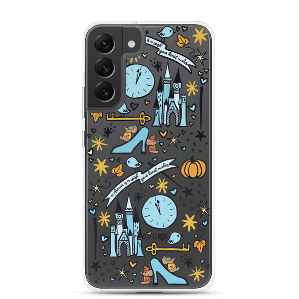Cinderella Dreaming Samsung Phone Case Disney Princess Cinderella Samsung Case