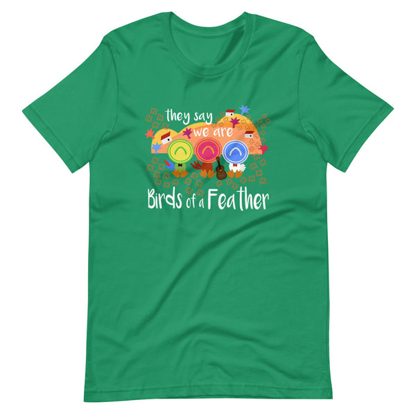 Three Caballeros T-shirt, Disney Birds of a Feather Unisex Tee
