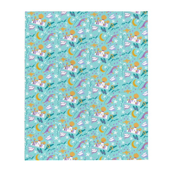 Jasmine Aladdin Throw Blanket Disney Princess Jasmine Fleece Throw Blanket
