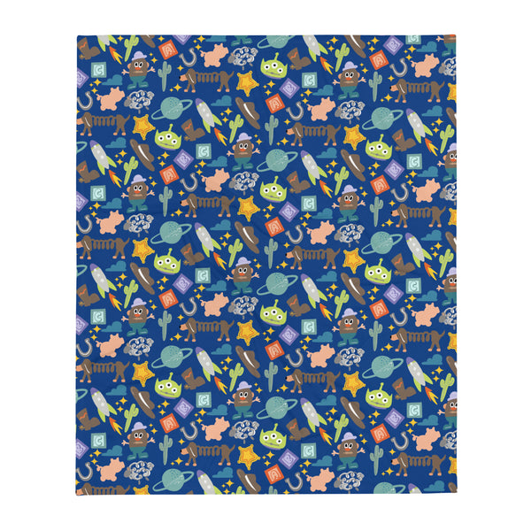 Toy Story Blanket Disney Throw Blanket You've Got a Friend in Me Andy's Toys Disney Gift Blanket