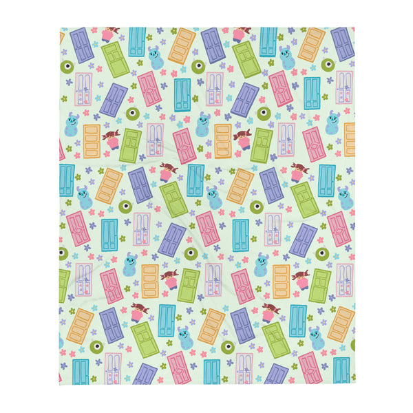Monster's Inc. Blanket Disney Throw Blanket I Wouldn't Have Nothing Disney Monsters Inc Disney Gift Blanket