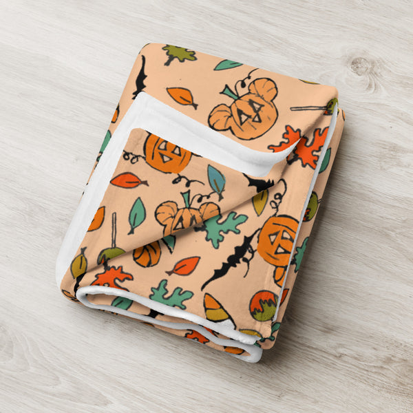 Mickey Pumpkin Halloween Blanket Disney Halloween Boo to You Fleece Throw Blanket