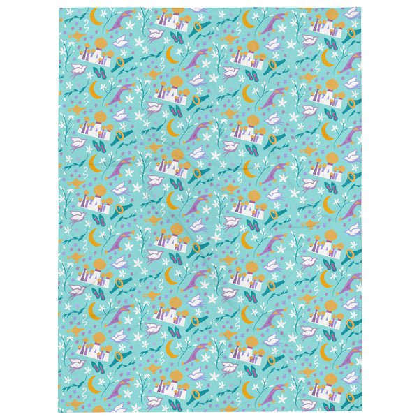 Jasmine Aladdin Throw Blanket Disney Princess Jasmine Fleece Throw Blanket