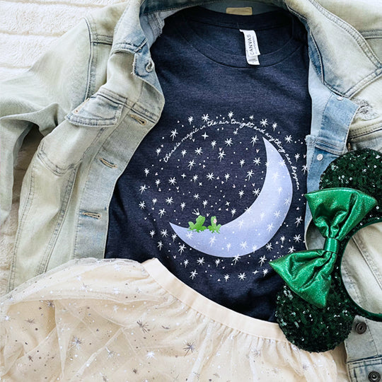 Magic in the Air T-Shirt Princess and the Frog Moon Unisex T-Shirt