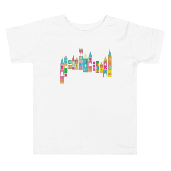 Small World Hello Toddler T-Shirt Disney Small World Many Languages Toddler T-Shirt