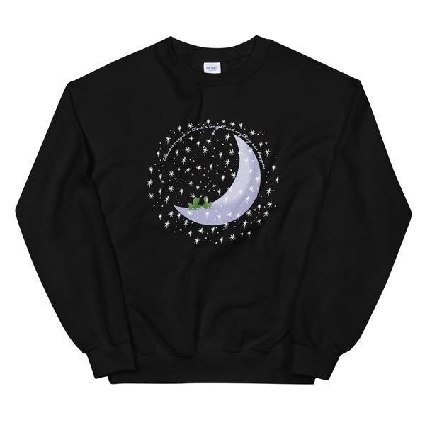 Magic in the Air Sweatshirt Princess and the Frog Moon Crew Neck Sweatshirt