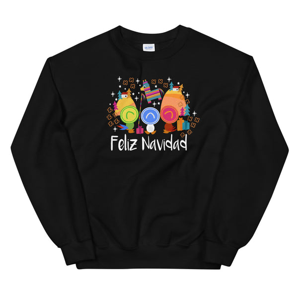 Three Caballeros Christmas Sweatshirt Disney 3 Caballeros Feliz Navidad Sweatshirt