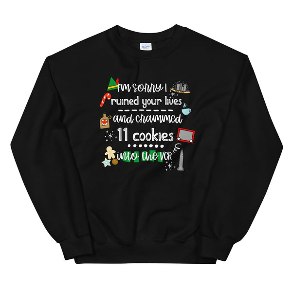 Elf Christmas Movie Cookies Buddy the Elf Unisex Sweatshirt