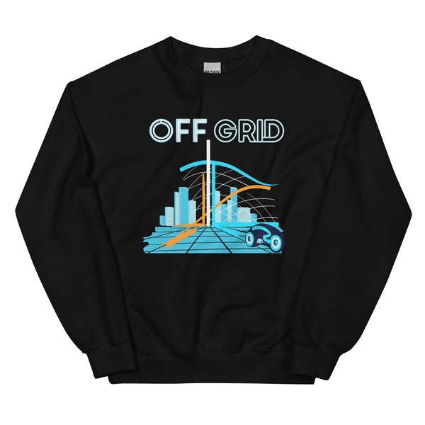TRON Off Grid Sweatshirt Disney Shirt Lightcycle Ride Disney Shirt Tron Unisex Sweatshirt