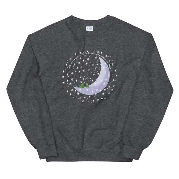 Magic in the Air Sweatshirt Princess and the Frog Moon Crew Neck Sweatshirt
