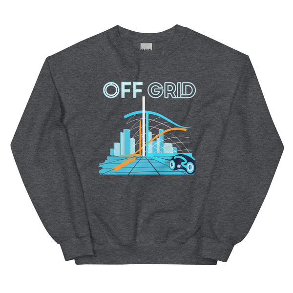 TRON Off Grid Sweatshirt Disney Shirt Lightcycle Ride Disney Shirt Tron Unisex Sweatshirt