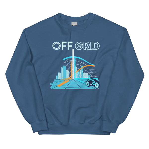 TRON Off Grid Sweatshirt Disney Shirt Lightcycle Ride Disney Shirt Tron Unisex Sweatshirt