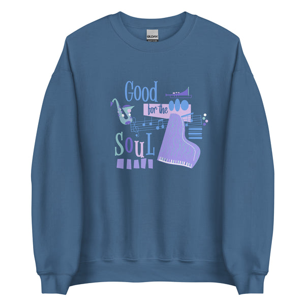 Disney Pixar Soul Good for the Soul Jazz Music Unisex Sweatshirt