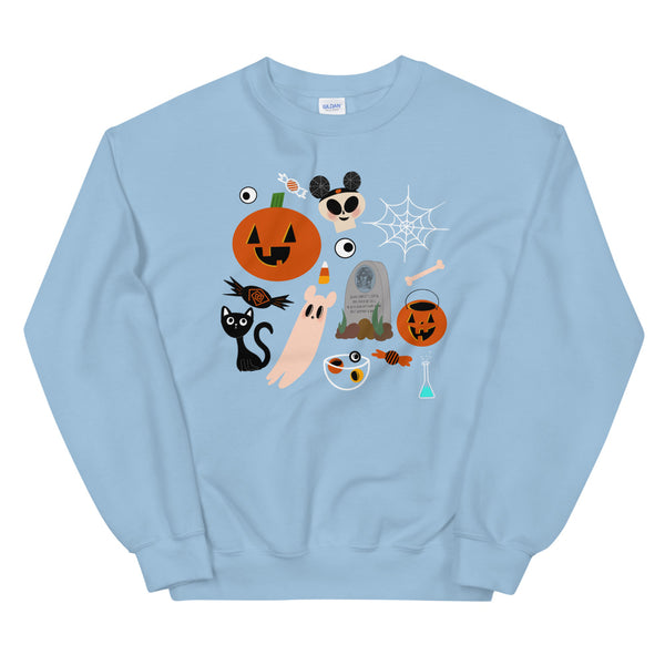 Disney Creepy Cute Halloween Sweater Fall Unisex Sweatshirt