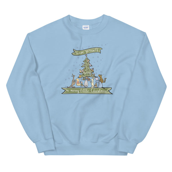 Winnie the Pooh Christmas Sweatshirt Have Yourself a Merry Little Christmas Disney Sweatshirt